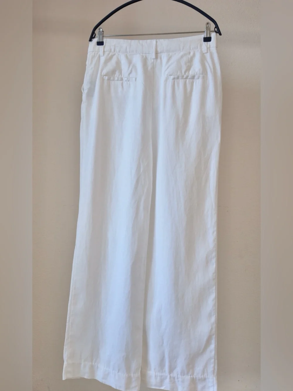Reformation Alex Linen Pant white size 8